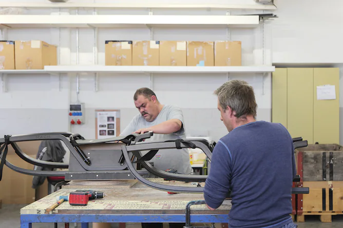 Fabrication de traîneaux