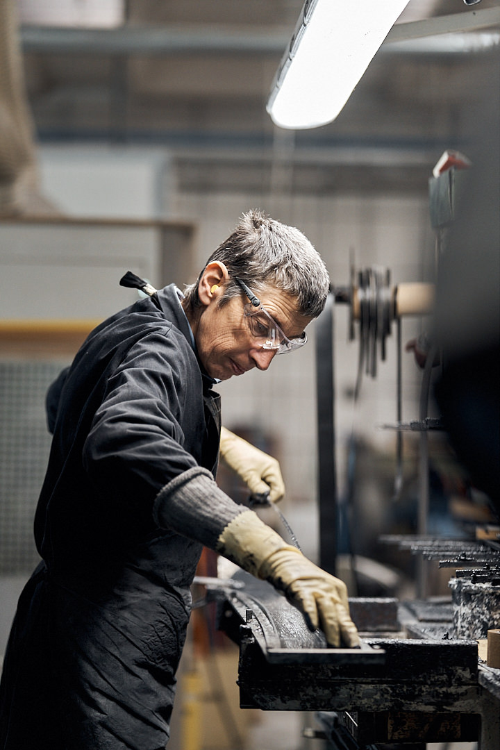 Carrelet de ski Handmade